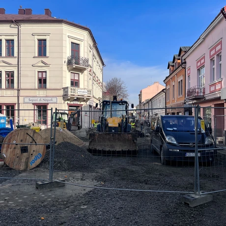 Przebudowa ul. Grunwaldzkiej w Rzeszowie [luty 2024] - fot 10